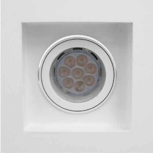 Embutido para dicro gu10 movil blanco